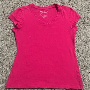 Splash Women's Bright Pink Short Sleeve Tee